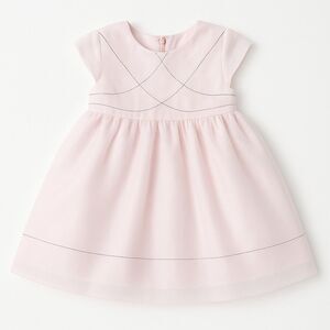 Tartine et Chocolat Baby Girl Pink Formal Dress 18 Months | French Luxury Dress